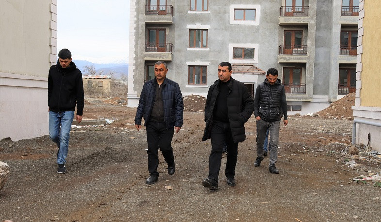 Possibilities of completing construction works in Artsakh in conditions of blocked road considered