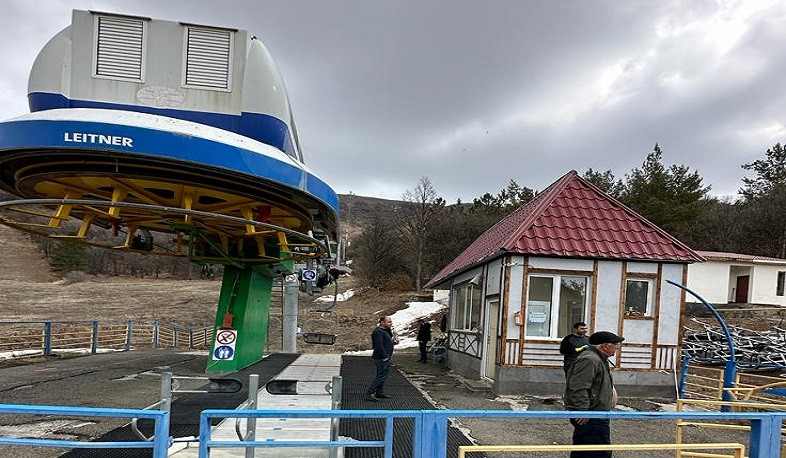 Jermuk ropeway damaged by September aggression is being repaired