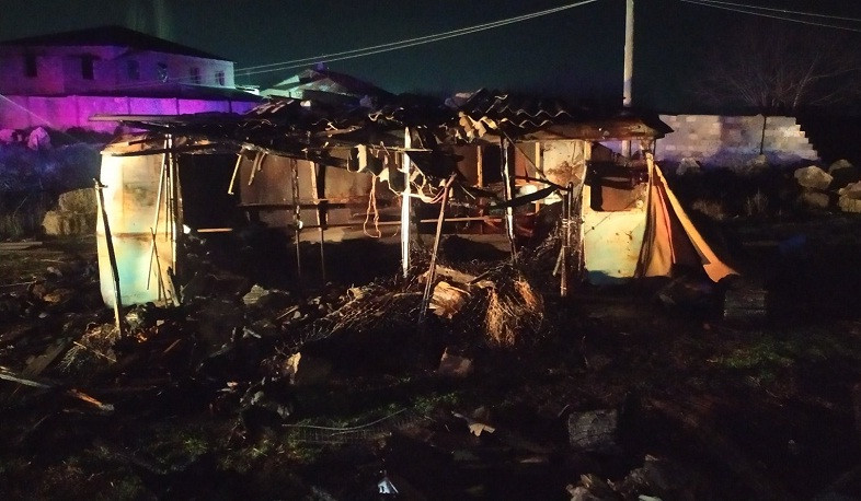 Հրդեհ Մայակովսկի գյուղում