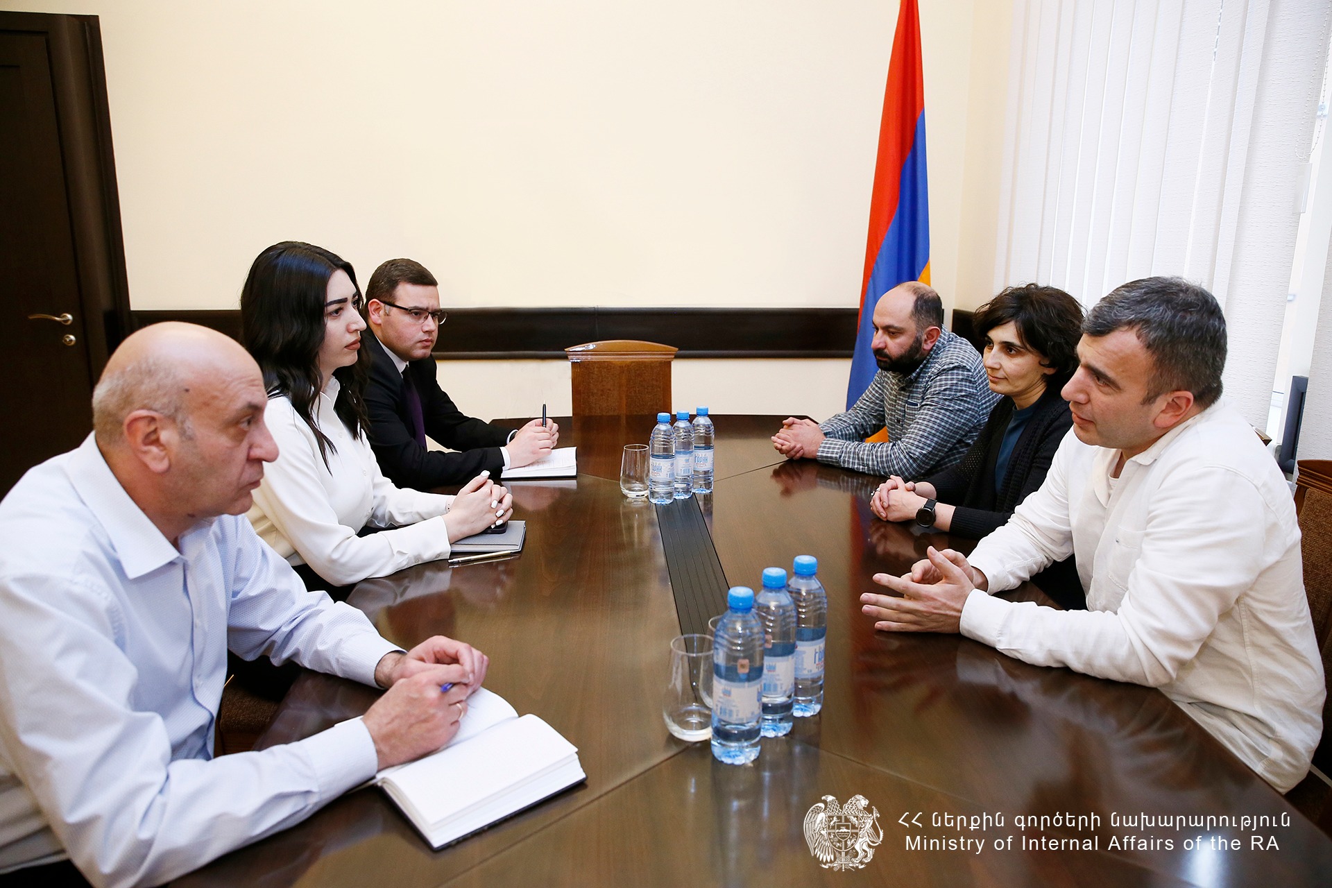 Kementerian Dalam Negeri siap mendukung tender ATS “Elang”.  Arpine Sargsyan