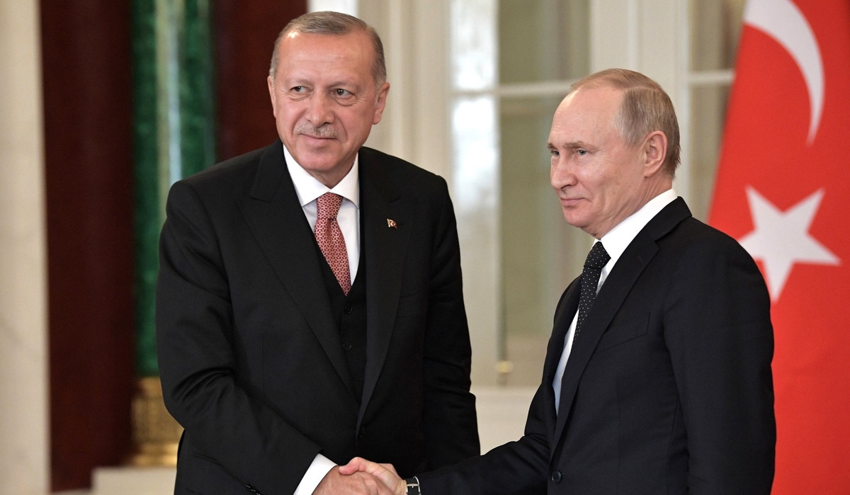 Путин и Эрдоган обсудили ситуацию на Украине и перспективы экономического сотрудничества по телефону