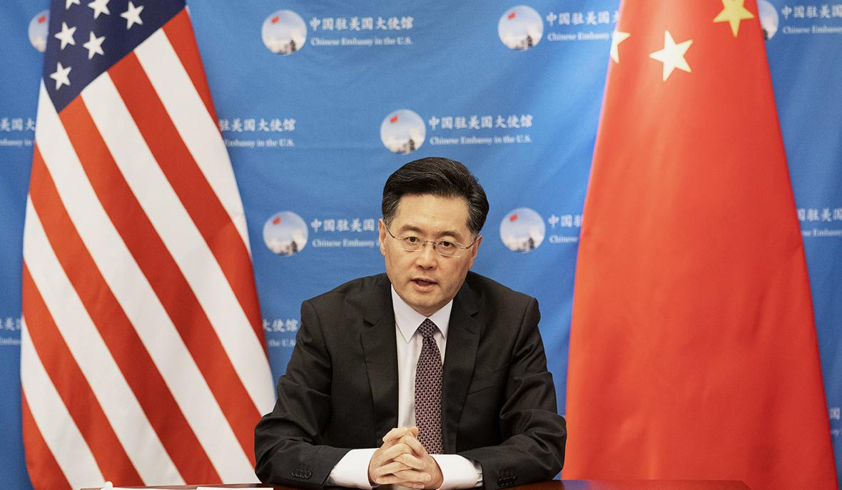Չինաստանը հույս ունի, որ ԱՄՆ-ը կդադարի ցանկացած միջոցներով զսպել և ճնշել Պեկինին. Ցին Գան