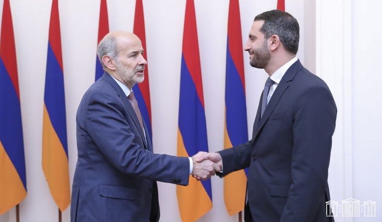 Ruben Rubinyan Receives Ambassador of Spain to Armenia