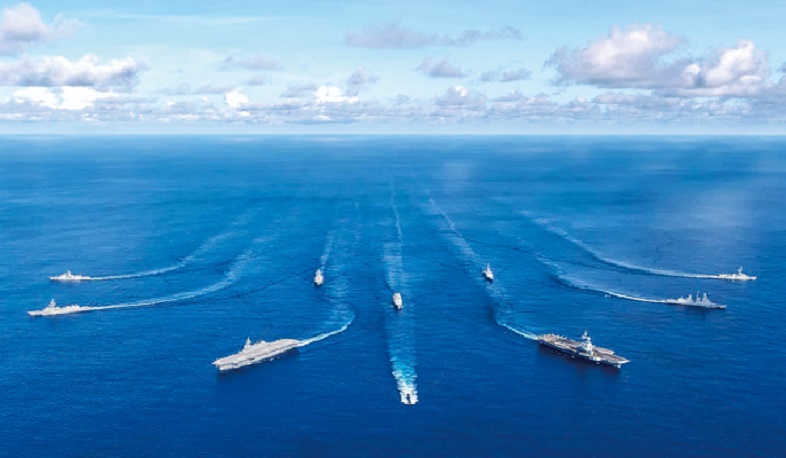 Южная Корея, США и Япония проведут трехсторонние учения ВМС с авианосцем