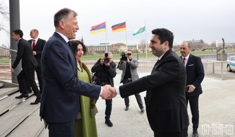Ален Симонян высказался в Германии о необходимости применения санкций против Азербайджана