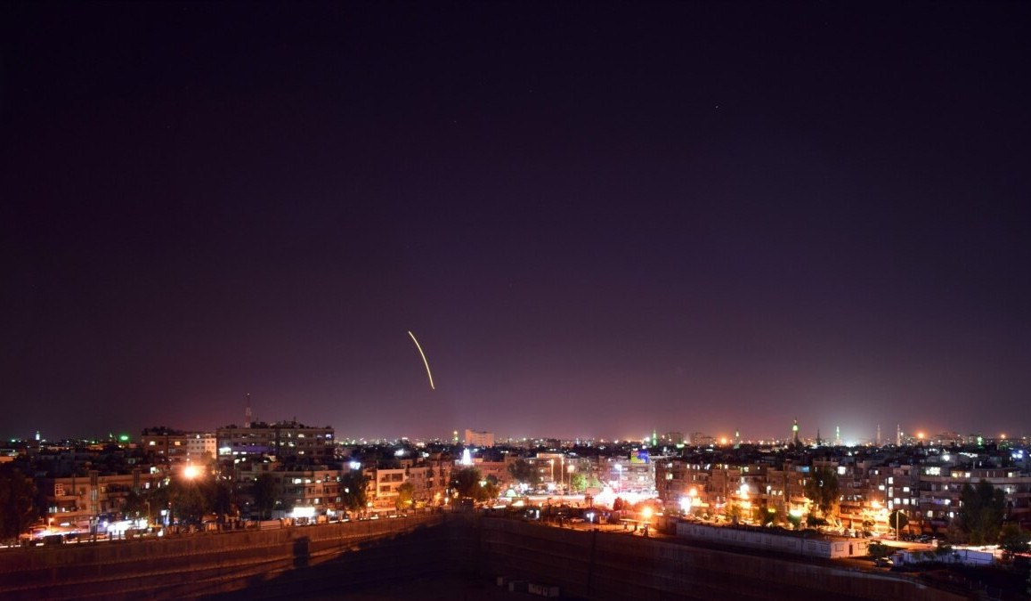 ВВС Израиля нанесли удары по целям в окрестностях Дамаска