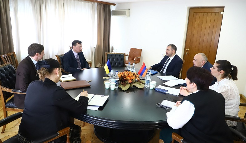 Քննարկվել են Հայաստանի և Ուկրաինայի միջև տնտեսական հարաբերությունների զարգացման հարցեր