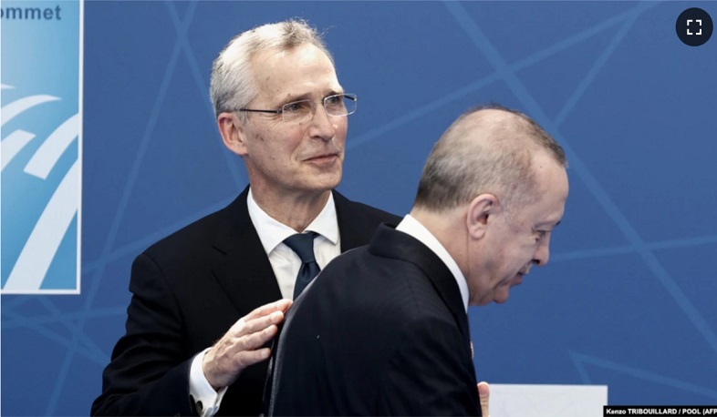 NATO Secretary General Jens Stoltenberg hailed Turkey’s decision on Finland’s membership