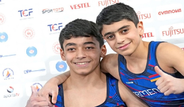 Junior World Artistic Gymnastics Championships: Hamlet Manukyan won gold, Mamikon Khachatryan - silver medals