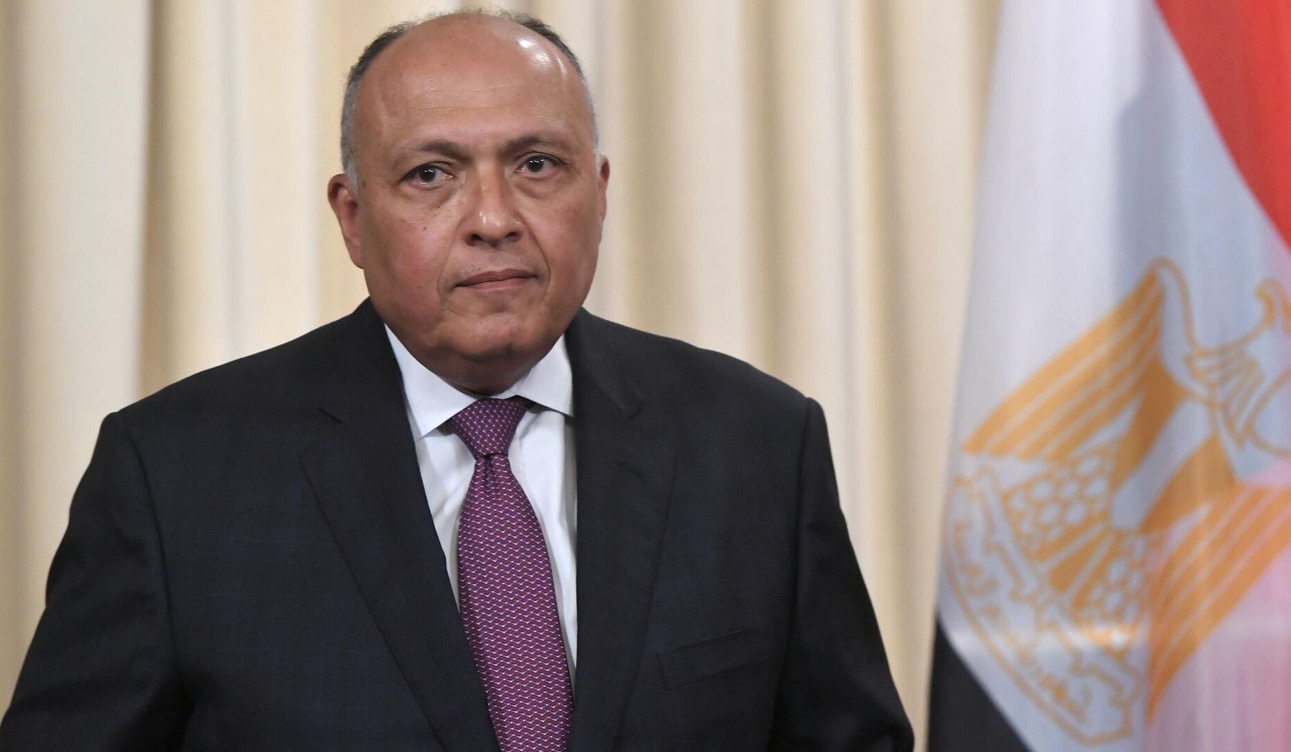 Egypt stands for restoration of Damascus' sovereignty over entire territory of Syria: Shukri