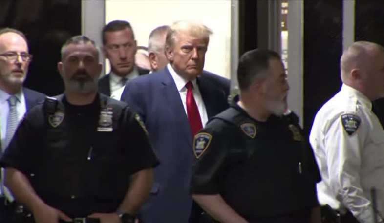 Trump pleads not guilty to 34 criminal charges in New York