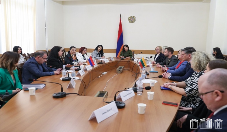 Լիտվայի Սեյմի պատվիրակության հետ հանդիպմանը ԱԺ պատգամավորները բարձրաձայնել են Արցախում տիրող իրավիճակը