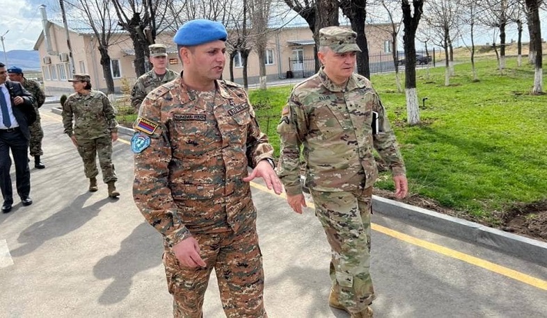 ԱՄՆ ցամաքային զորքերի հրամանատարության պատվիրակությունն այցելել է ուսումնական զորամասեր, ՊՆ խաղաղապահ բրիգադի ուսումնական կենտրոն