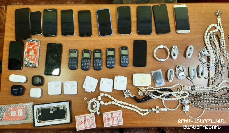 «Նուբարաշեն» ՔԿՀ ծառայողները հայտնաբերել են արգելված իրեր