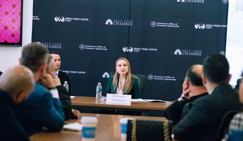 Լիլիթ Մակունցը ծանոթացել է Յուտա նահանգի բարձր տեխնոլոգիական ոլորտի հնարավորություններին