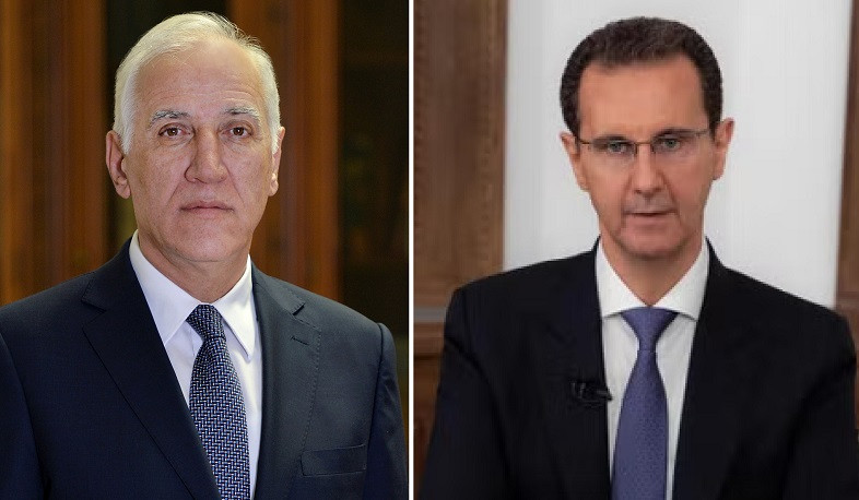 Հայաստանում բարձր են գնահատում հայ և սիրիացի ժողովուրդների դարավոր բարեկամությունը. Վահագն Խաչատուրյանի ուղերձը