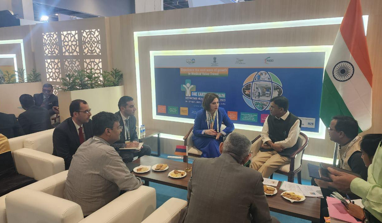 Քննարկվել են Հնդկաստանի և Հայաստանի առողջապահական համակարգերի գործակցությանը վերաբերող հարցեր