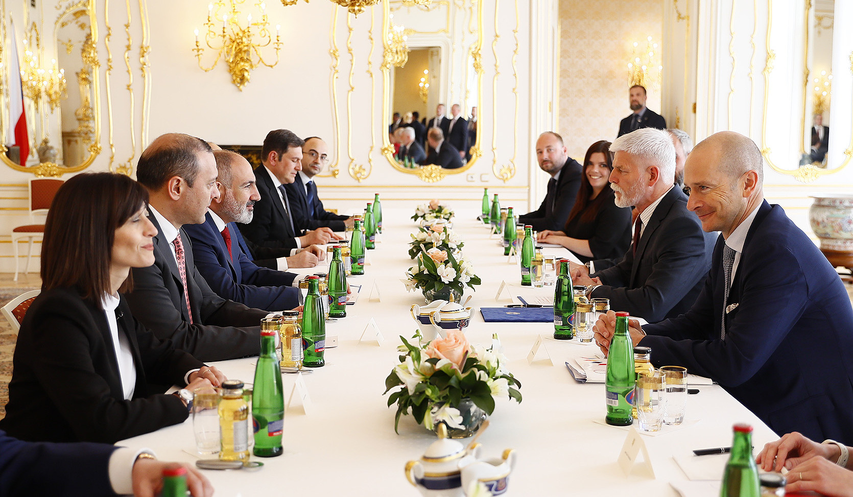 Meeting between Prime Minister of Armenia and President of Czech Republic held in Prague