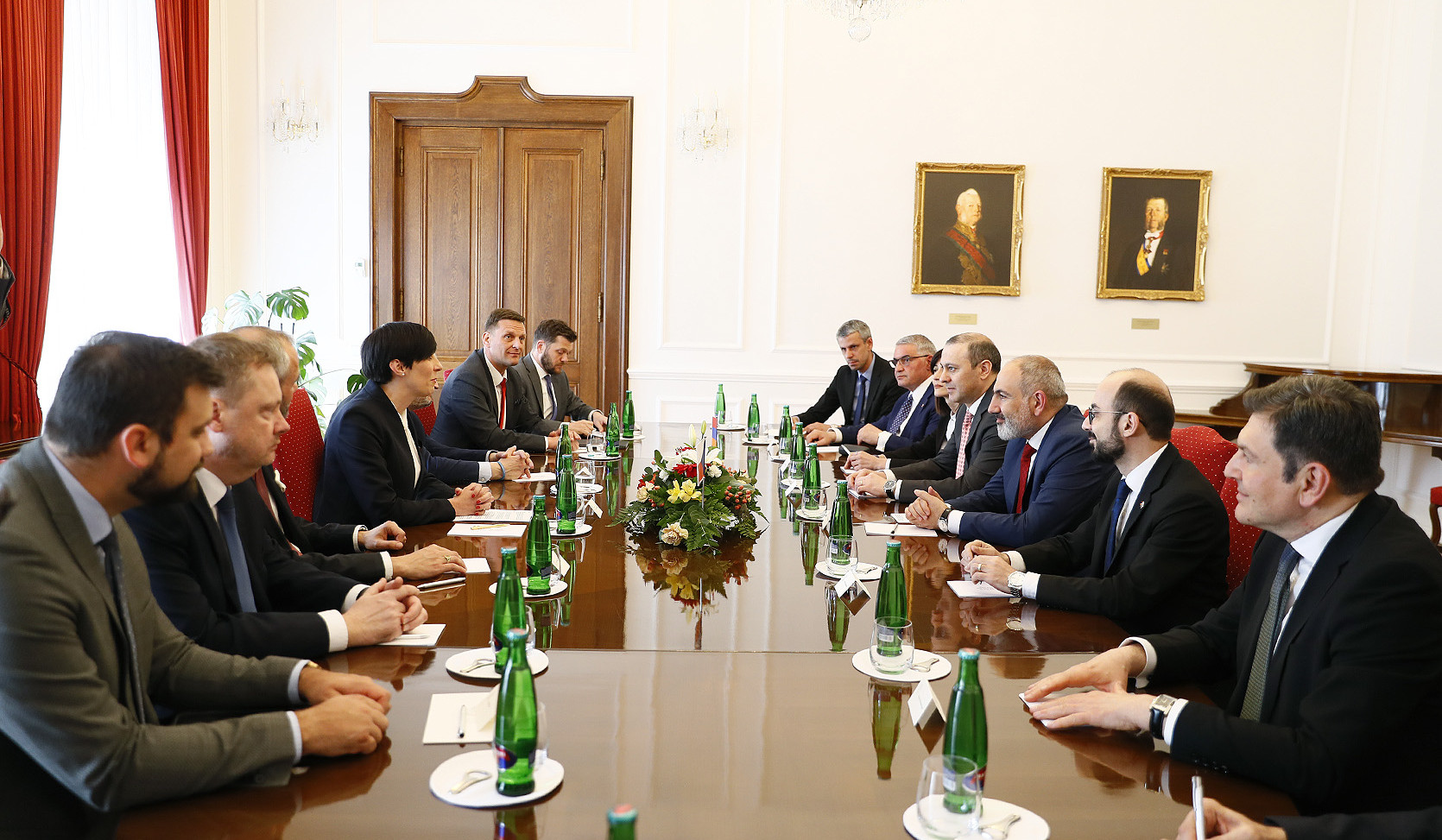 Prime Minister Pashinyan meets with the President of the Chamber of Deputies of the Czech Parliament Markéta Pekarová Adamová
