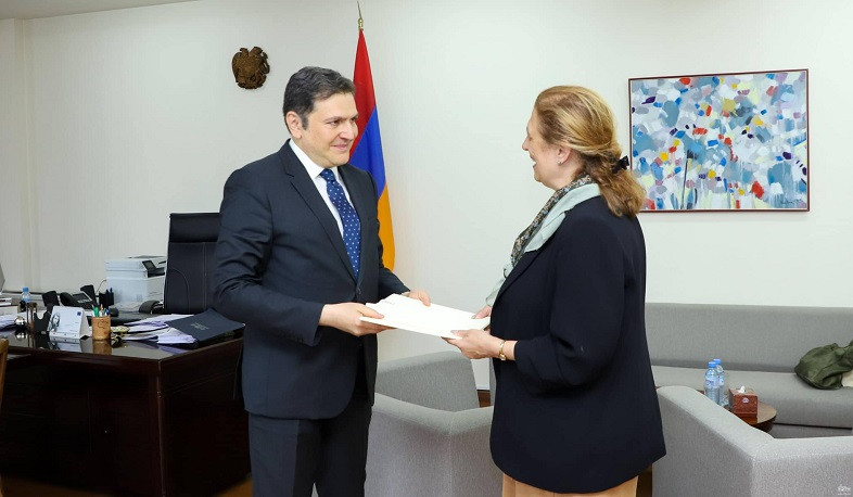 Newly appointed Аmbassador of Hungary handed over copy of her credentials to Deputy Minister of Foreign Affairs of Armenia