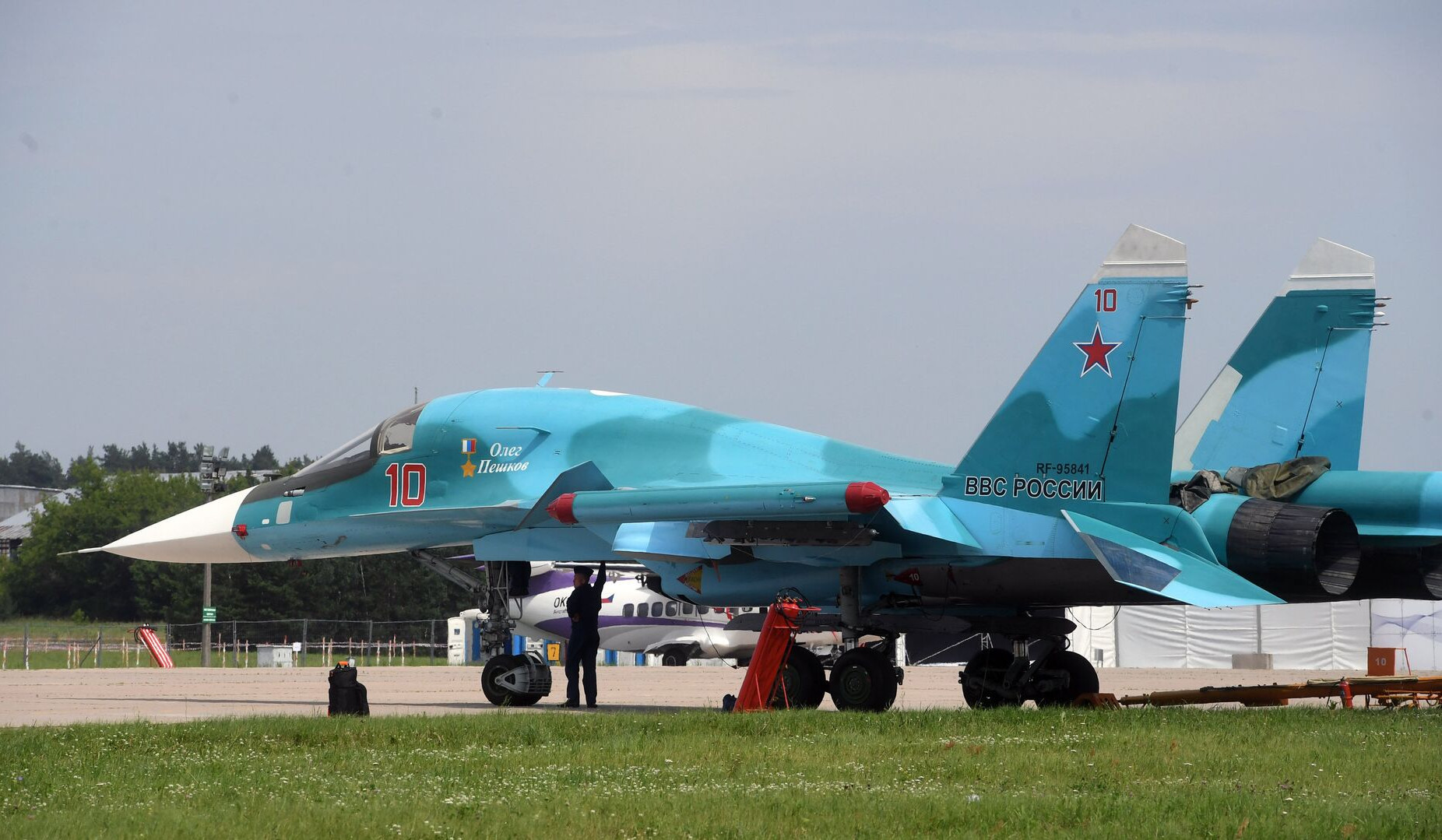 В Брянской области разбился Су-34