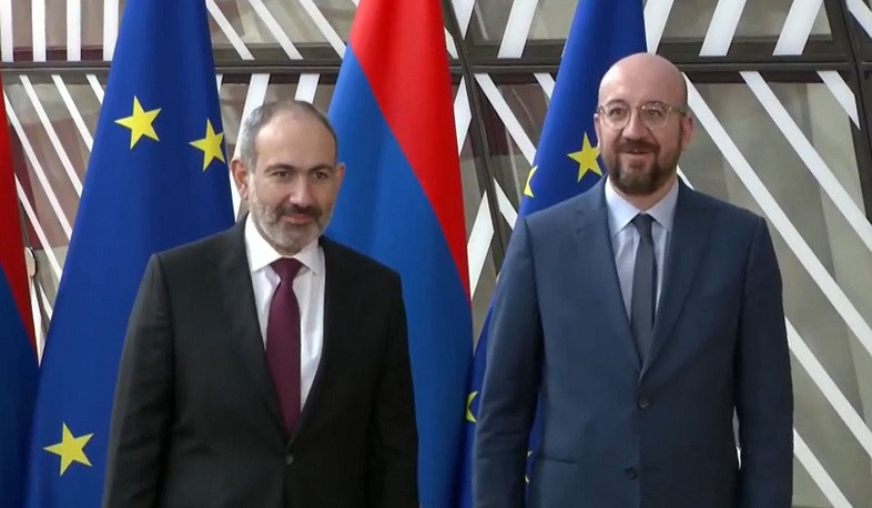 Pashinyan-Michel meeting  commenced