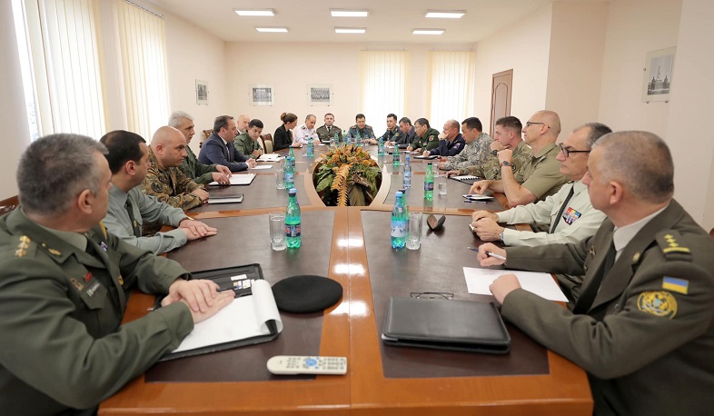 А briefing was held at the Ministry of Defence
