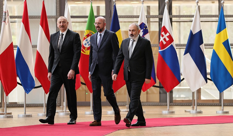 Փաշինյան-Միշել-Ալիև հանդիպմանը քննարկվել են Հայաստանի և Ադրբեջանի միջև հարաբերությունների կարգավորման համաձայնագրին վերաբերող հարցեր