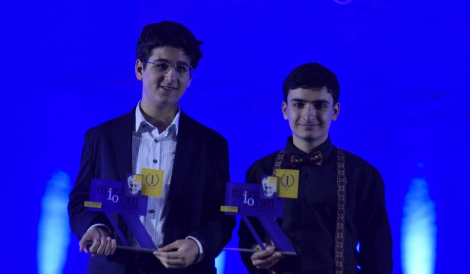 Էդգար Մխիթարյանն ու Ալեքս Գևորգյանը՝ Էդվարդ Միրզոյանի անվան պատանի կոմպոզիտորների 10-րդ մրցույթի հաղթողներ