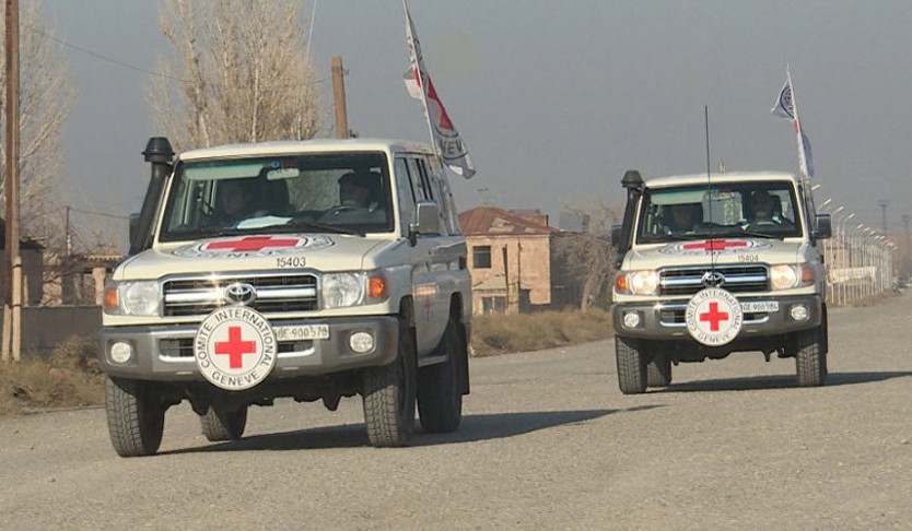 After a 20-day break, Red Cross transported medicine and basic necessities to Artsakh through Lachin corridor