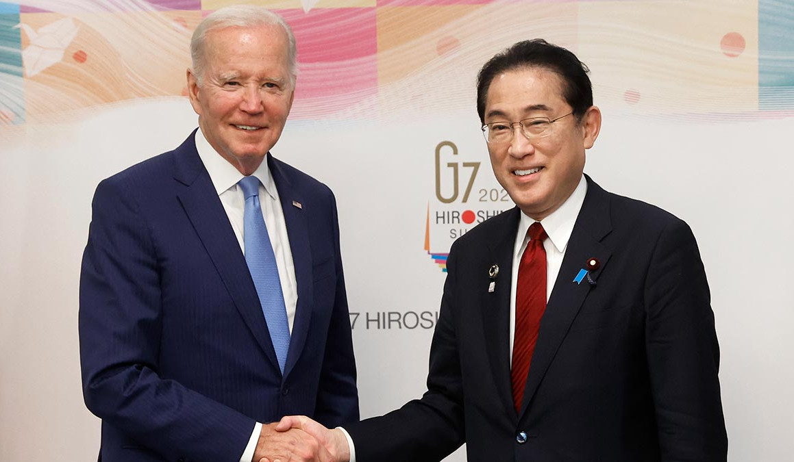 Բայդենը Հիրոշիմայում հանդիպել է Ճապոնիայի վարչապետի հետ