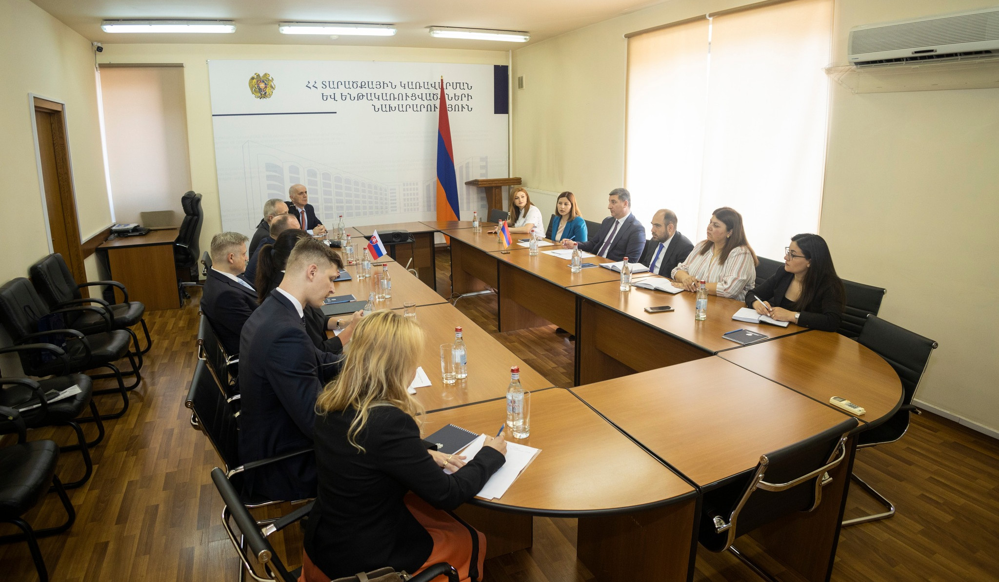 Գնել Սանոսյանն ու Սլովակիայի էկոնոմիկայի փոխնախարարը քննարկել են միջուկային էներգետիկայի ոլորտում համագործակցության հնարավորությունները