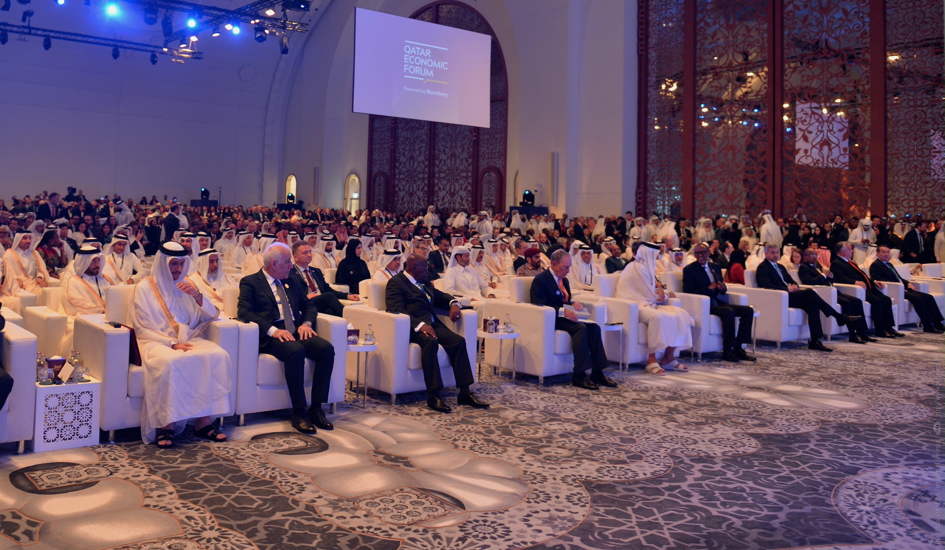 Vahagn Xaçaturyan Qətər əmiri ilə Ermənistanda səfirliyin açılması imkanını müzakirə edib