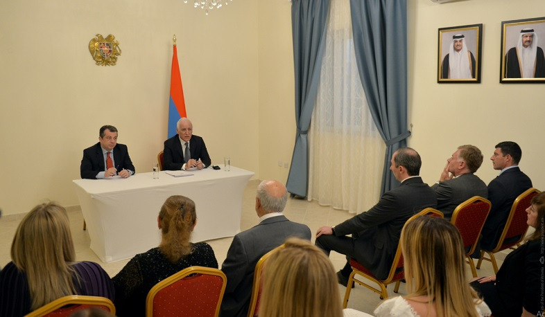 Վահագն Խաչատուրյանը Կատարի հայ համայնքի հետ հանդիպմանն անդրադարձել է Հայաստանում բիզնես գործունեություն իրականացնելու հնարավորությանը