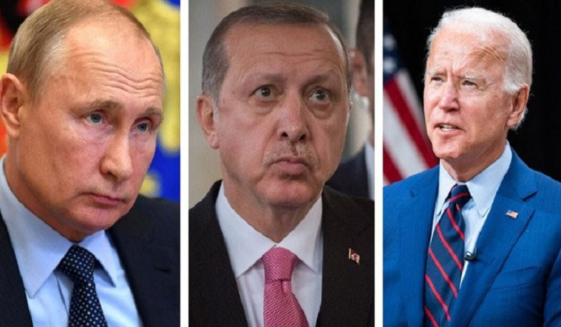 Путин и Байден поздравили Эрдогана с переизбранием на пост президента