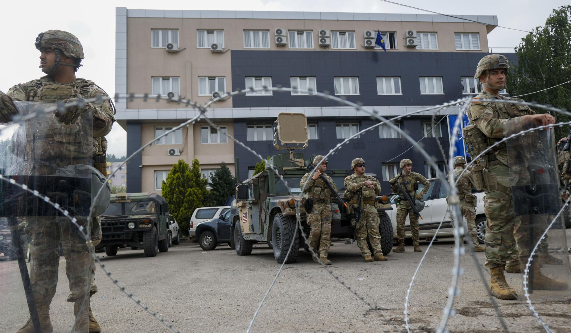 NATO soldiers injured while dispersing riot in northern Kosovo