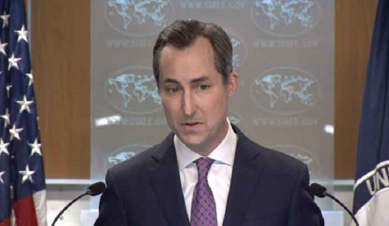 USA hopes that talks between leaders of Armenia and Azerbaijan in Chisinau will become productive step in resolving issues: Miller