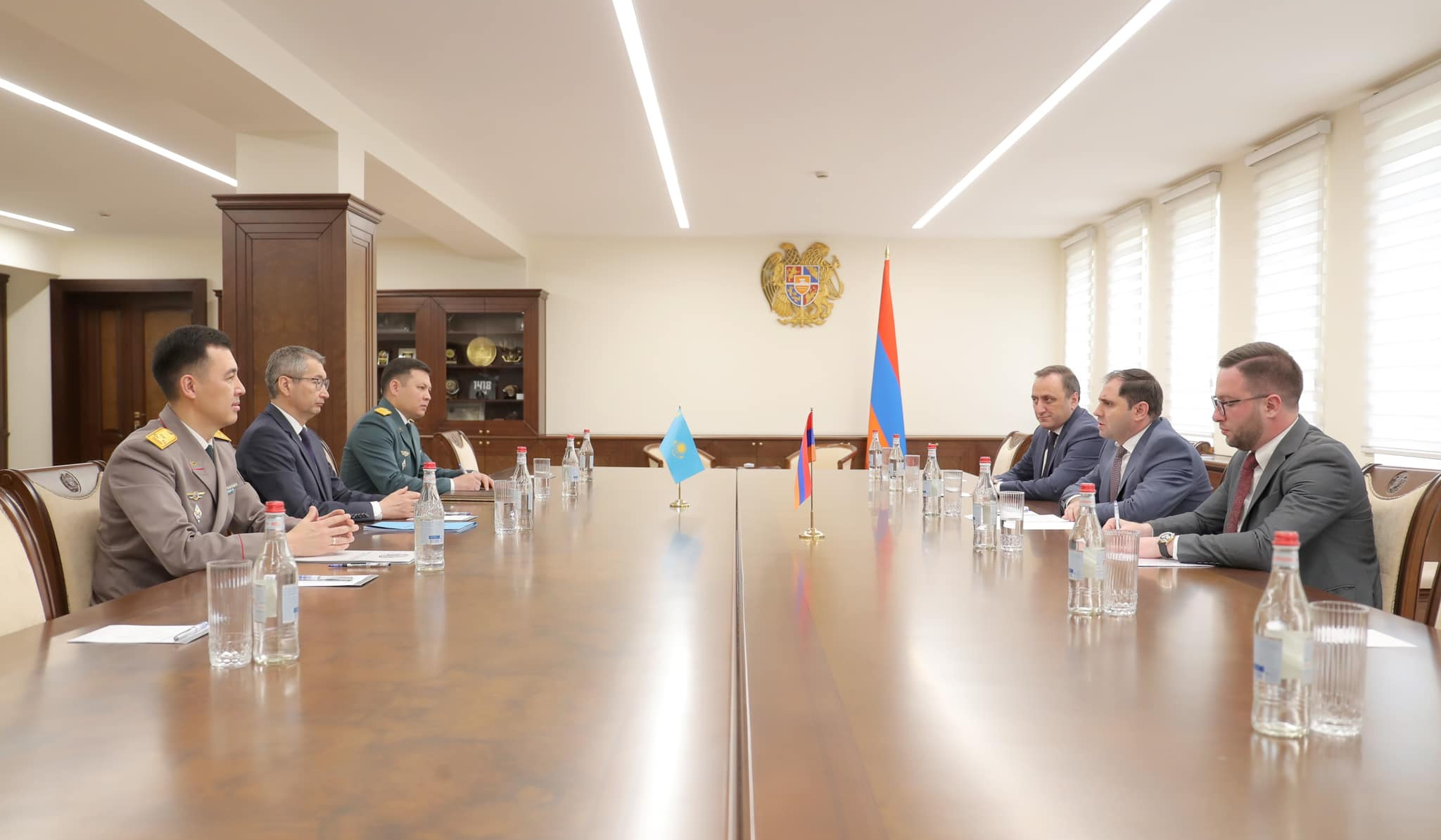 Minister of Defence received Ambassador of Kazakhstan