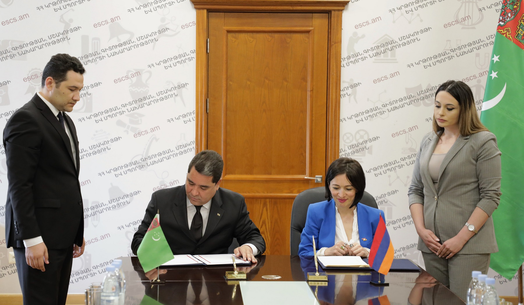 Ստորագրվել է Հայաստանի և Թուրքմենստանի միջև մշակույթի բնագավառում 2023-2025 թթ. համագործակցության ծրագիրը