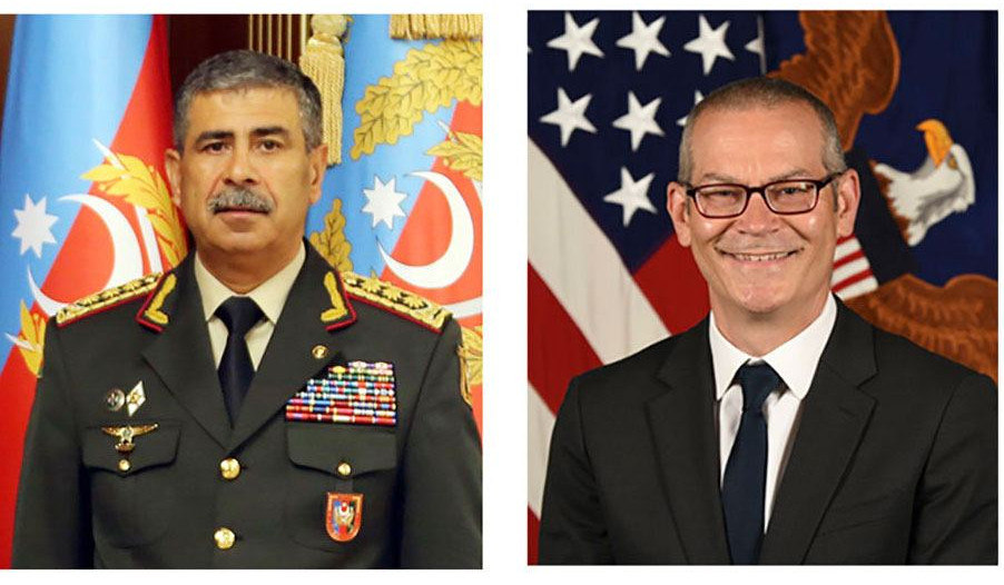Министр обороны Азербайджана и представитель Минобороны США обсудили перспективы развития военного сотрудничества