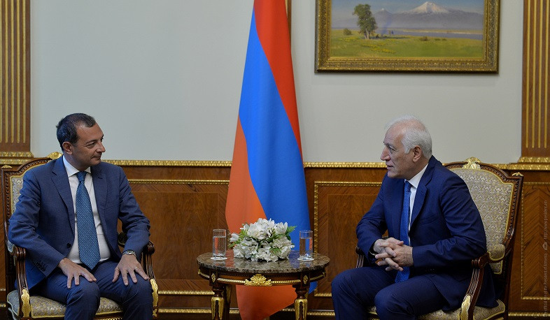 Հայաստանի նախագահն ու Իտալիայի դեսպանը կարևորել են հակակոռուպցիոն քաղաքականության իրականացման գործում համագործակցությունը