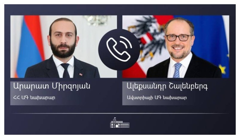 Foreign Minister of Armenia briefs his Austrian counterpart on latest developments in Armenia-Azerbaijan normalization process