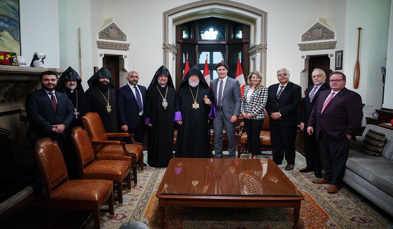 Canadian Foreign Minister Mélanie Joly welcomed visit of Catholicos Aram I to Canada