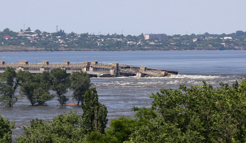 Kakhovka Reservoir to disappear in two to three days due to dam collapse