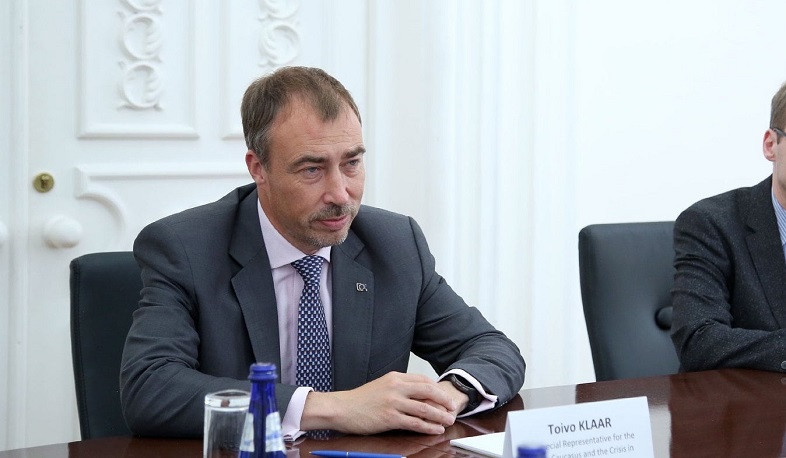 EU special representative Toivo Klaar arrived in Azerbaijan