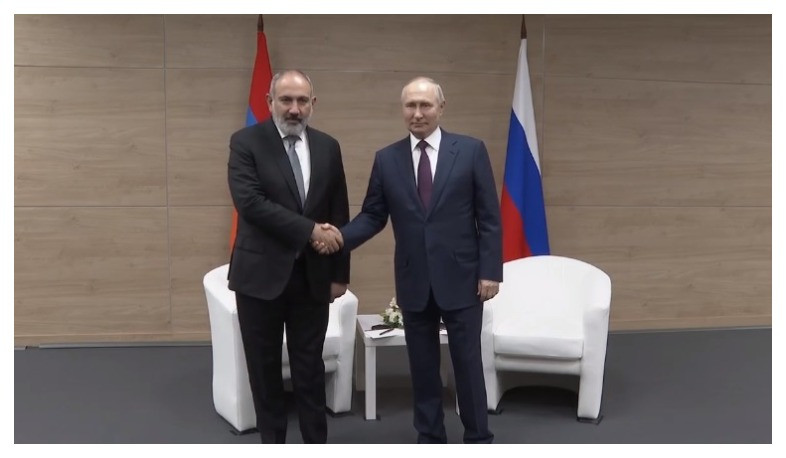 Стартовала встреча Никола Пашиняна и Владимира Путина