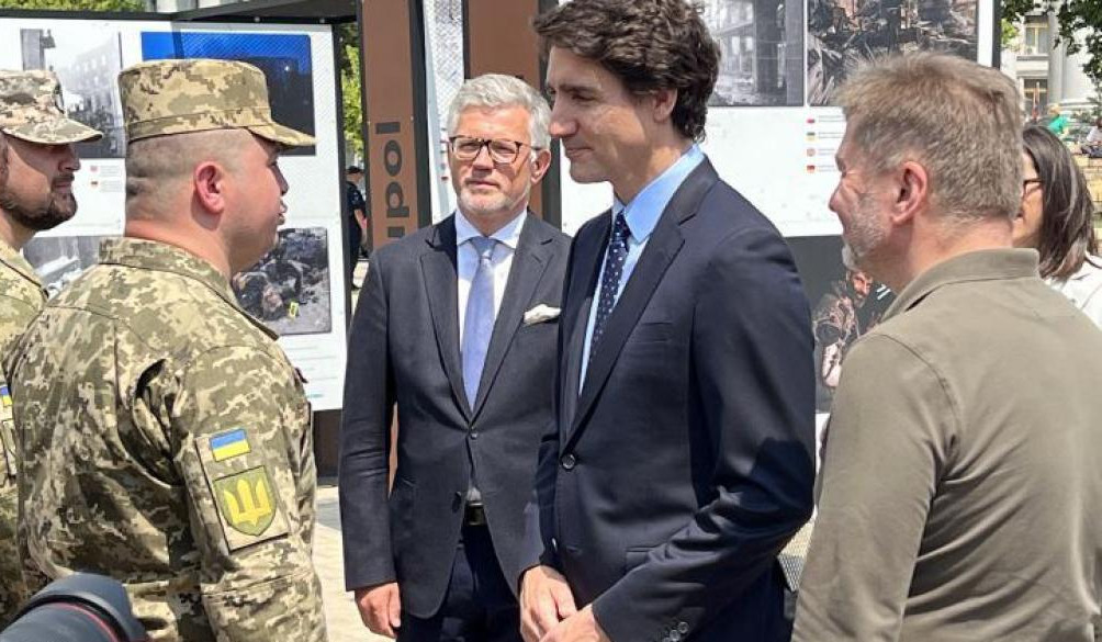 Премьер-министр Канады Трюдо прибыл в Киев с необъявленным визитом