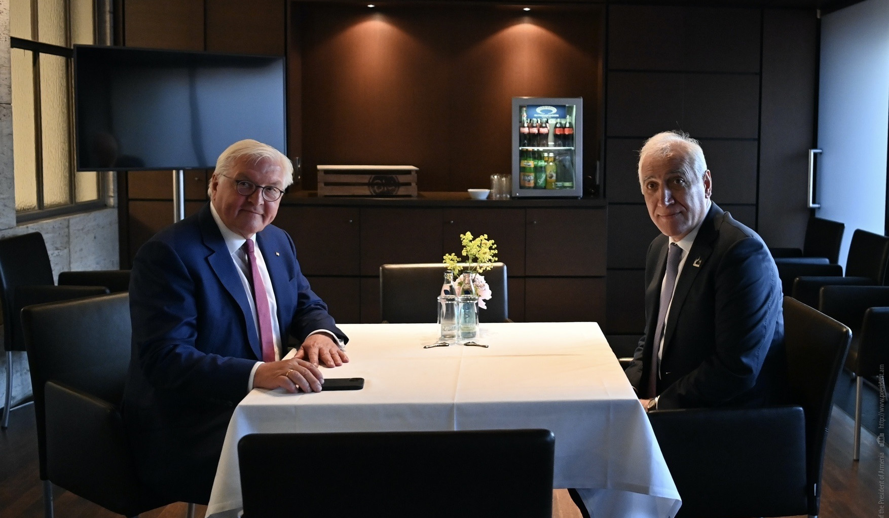 President Vahagn Khachaturyan met with President of Germany Frank-Walter Steinmeier