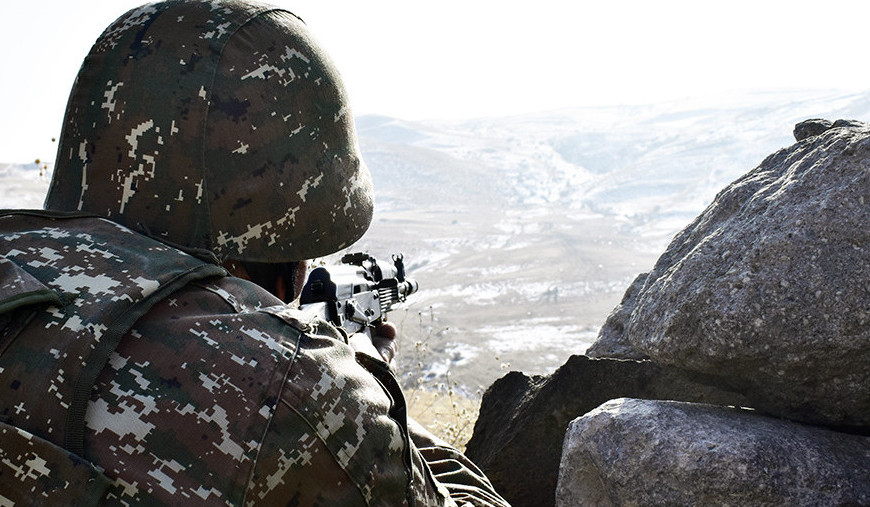 Units of Azerbaijani Armed Forces opened fire in direction of Armenian positions of Yeraskh and Sotk