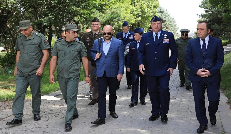 Delegation of the U.S. State of Kansas National Guard in Armenia